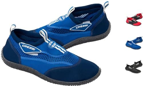 Cressi Unisex Reef Swimming Beach Shoes Azure Blue UK 11, Light Blue Blue, EU 45-UK 11