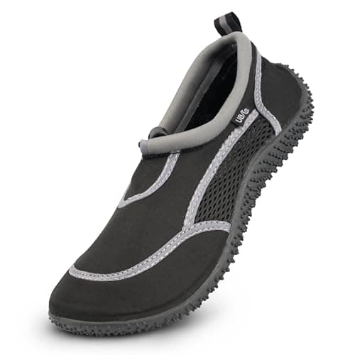 Urban Beach Unisex Mono Toggle Walking Shoe, Black, 11 UK