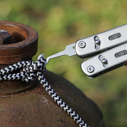 Roxon FT08 Build Your Own Multitool Accessory for Flex Multitool (4 pcs A Set Included Comb, Marlin Spike, Mini Brush, Hook) Good for Outdoor & Camping — view 2
