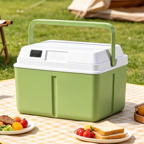 Small Hard Cooler Temp Display Leakproof Insulated Portable 5L — view 3
