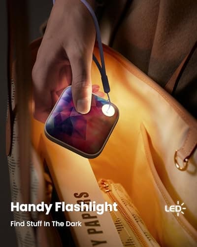 Gaiatop Rechargeable Hand Warmer with Light, Double-Sided Heating — view 5