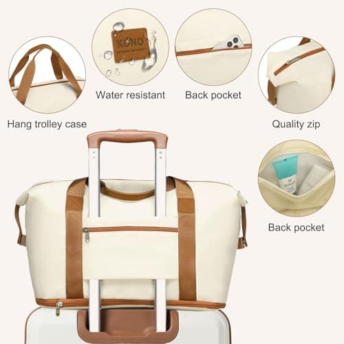 Kono Underseat Ryanair Cabin Bags 40x30x20, Lightweight Foldable Travel Bag — view 4