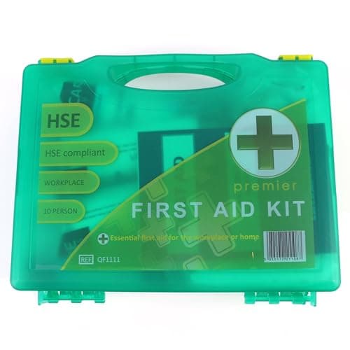 White Hinge Limited HSE Approved Wall Mountable Hard Case First Aid Kit 1-10 Person — view 4