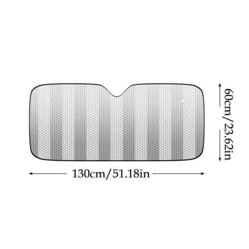 Sun Protection for the Windscreen Reflective Thickened — view 5
