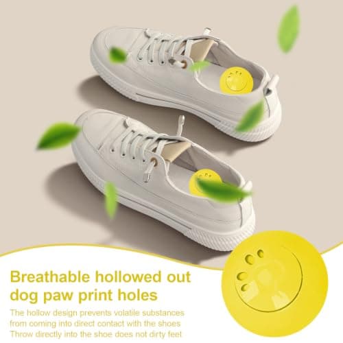 Sneaker Eliminator Balls, Reusable Shoe Odor Eliminator Balls Gym Bag Drawer Closet Deodorizer Balls, Lemon, as picture — view 5