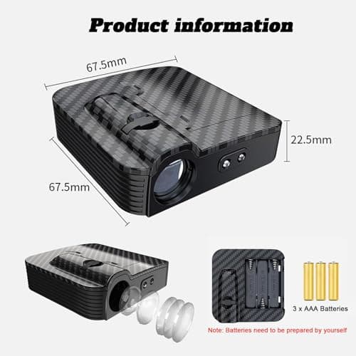 R-timer 2Pcs Car Door Welcome Lights for Ford B-Max C-Max S-Max KA, Wireless LED Projector Shadow Entry Lamp Carbon Fiber Look Interior Decor — view 2