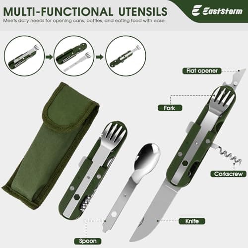 E EASTSTORM Mini Camping Accessories Kitchen Utensil Set — view 4