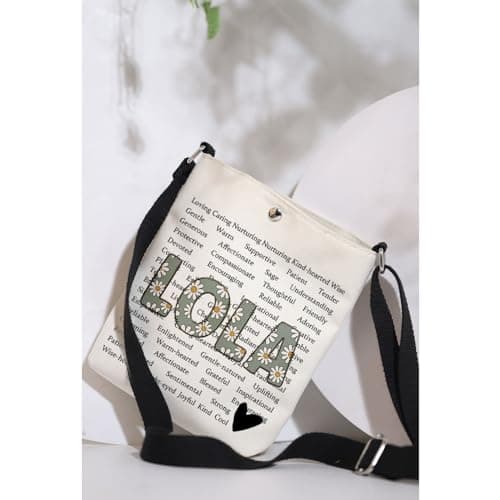 KUIYAI Lola Crossbody Bag for Filipino Grandma, Lola Gift, Lola Grandmother Gift, Best Lola Ever, Mother's Day Gift for Grandmother (lolaXKuk) — view 5