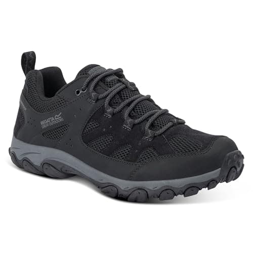 Regatta Mens Edgepoint IV Low Walking Shoes Water Resistant Cushioned Hiking Footwear