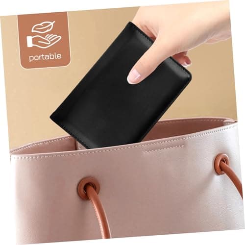Beaupretty Leather Passport Holder for Travel Card Holder RFID Blocking Passport Sleeve for Traveling Essentials — view 4