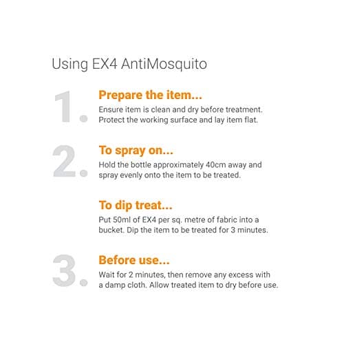 Lifesystems Ex4 Anti-Mosquito Clothes & Fabrics Treatment Permethrin Spray — view 6