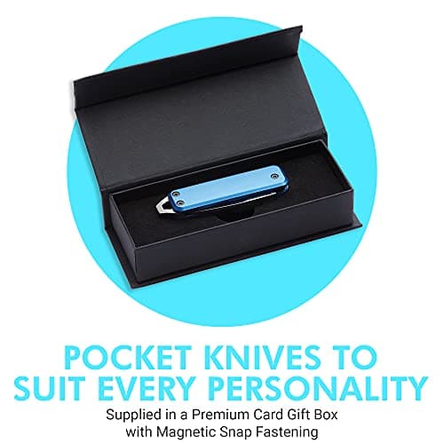 Whitby Pocket Knife, 1.75" Survival Stainless Steel Folding Knives UK Legal — view 6