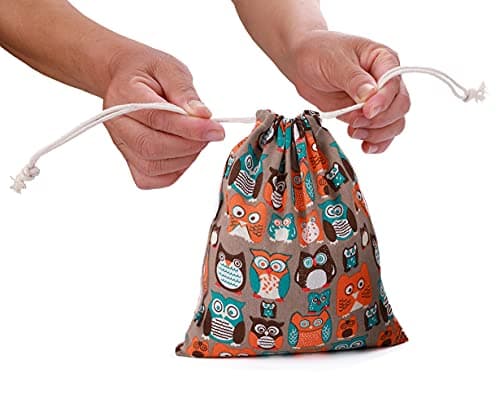 Amoyie 3 pcs Drawstring Storage Bags Set for Kids Toys Cosmetic Travel Home Accessories — view 6
