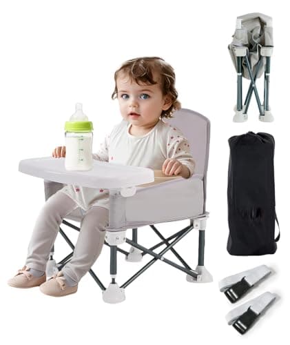 Cartlant Foldable Baby Camping High Chair Portable Travel Toddler Seat