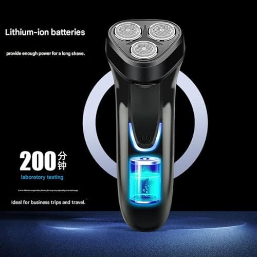 Multipurpose Small Electric Shaver Efficient Rechargeable Hair Removal Tool Portable Beard Trimmer for Men Travel Use USB Charging Men Shaver — view 3