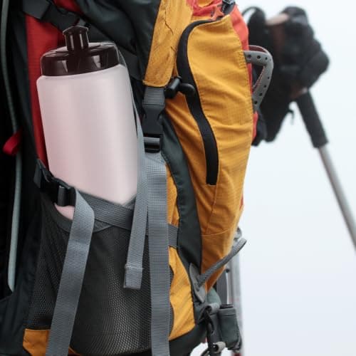 ZMCYN 4 Pack 1000ml Wide Mouth Sports Water Bottles for Gym — view 5