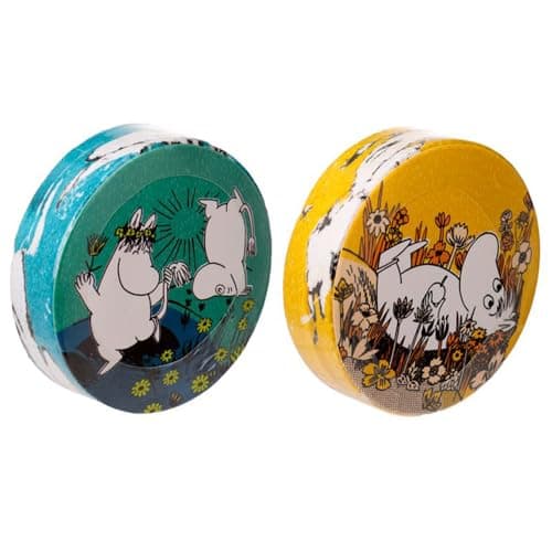 Puckator Moomin Compressed Travel Towel - Backpacking Traveling Essentials Essential - Hangover Kit - Holiday Travel Camping Must Haves Accessories - Thin Mini Face Expandable Towel Towels
