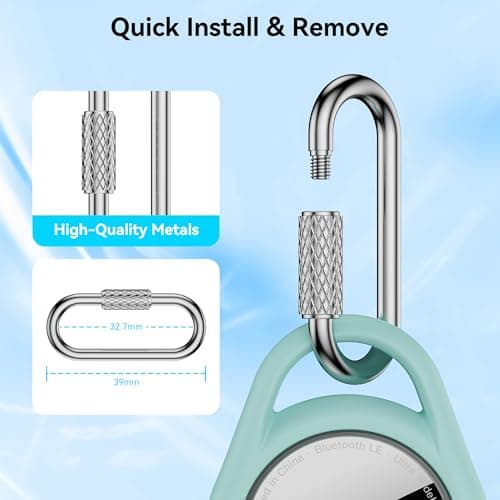 For AirTag Holder,Waterproof Airtag keyring for Apple Airtag 2(Gen 1&2) — view 5