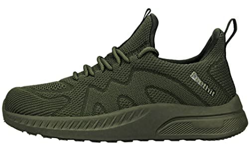 Feethit Women Trainers Casual Sneaker Shoes Gym Sport Tennis Army Green 6 — view 3