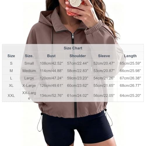 Jacket for Women UK Ladies Waterproof Coat Lightweight Windbreaker — view 4