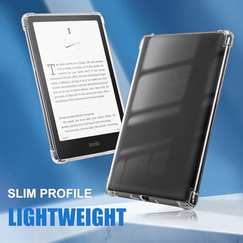 CoBak Case for 7" Amazon Kindle Paperwhite 12th 2024 and Colorsoft, Clear — view 6