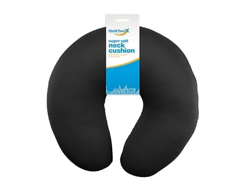World Tour Super Soft Travel Neck Pillow with Microbeads — view 3