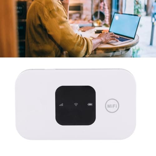 Mobile WiFi Hotspot, Small High Speed 4G LTE Unlocked WiFi Hotspot Device, Portable WiFi Router for Phone Laptop Desktop Tablet, for Travel — view 2