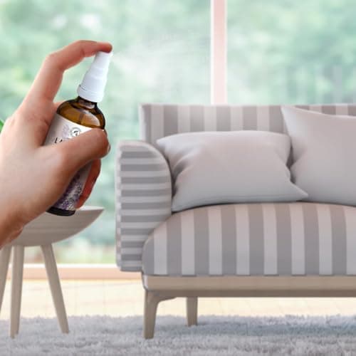 Lavender Sprays 2x100 ml - 100% Pure Lavender Essential Oil - Room Spray Mist for Aromatherapy - Great for SPA Yoga - Pillow Spray for Relaxation - Good Sleep — view 6