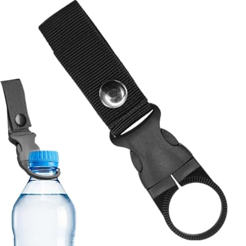 Nylon Backpack Belt Clip for Water Bottle - Lightweight Portable Outdoor — view 6
