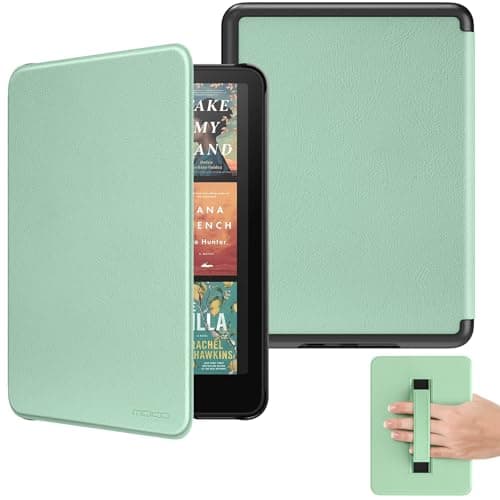 MoKo Case for 7" Kindle Paperwhite 12th Gen 2024 & Colorsoft, Agave Green