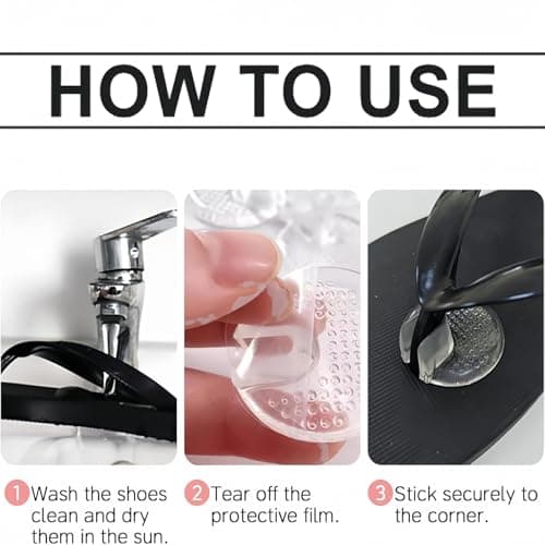 4pairs Silicone Thong Sandal Toe Protectors,Flip Flop Toe Post Protectors,Comfortable Cushion Pads for Sandals&Shoe,Suitable for Woman&Man,Soft Material,Invisible,for Foot Protection,Easy to Use — view 5