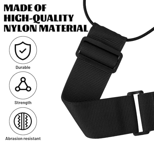 AFIODA 2 Pcs Elastic Fastening Belt for Luggage — view 3