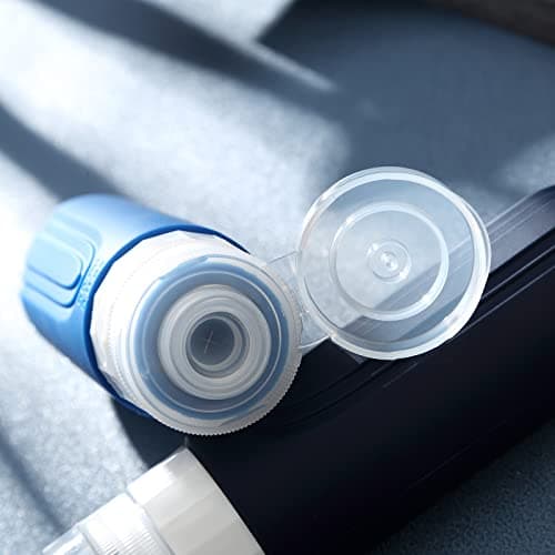 Mrsdry Travel Bottle for Toiletries, Leak Proof Silicone Travel Size 90ml Bottles Refillable Containers for Liquid Shampoo, BPA Free and TSA Approved Travel Accessories with Clear Bag (4 Pack) — view 2