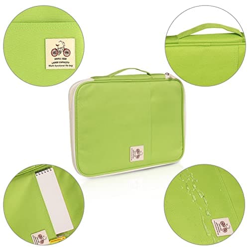 JAKAGO A4 Document Case, Multi-Pocket Portfolio Folder, Travel Portfolios — view 3