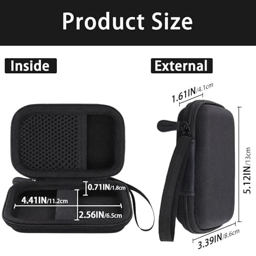 Aenllosi Storage Case for TP-Link M7000/M7010/M7200 4G Router, Black — view 5
