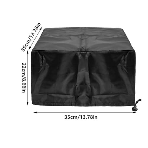 SEABABOO Projector Cover 35 x 35 x 22 cm Projector Dust Protection Oxford Fabric Projectors Cover for Ceiling Home and Outdoor Theatre Projectors — view 2