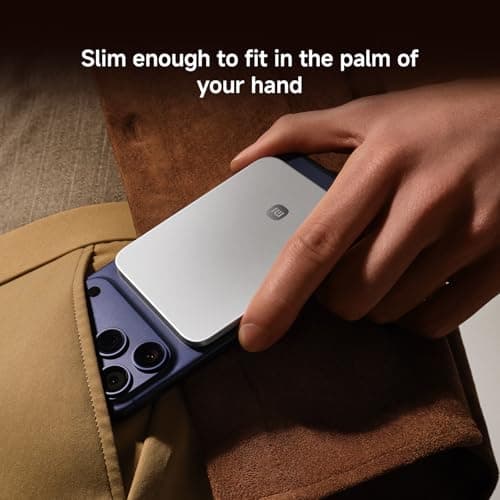 Xiaomi UltraThin Magnetic Power Bank 5000mAh, 15W Magsafe,Graphite Black — view 5