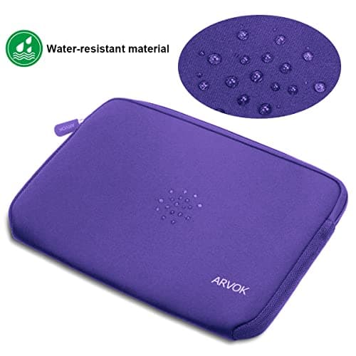 Arvok 13 13.3 14 Inch Laptop Sleeve Case for MacBook Pro/MacBook Air 13-14 inch, Water-Resistant Notebook Chromebook Computer Pouch, Carrying Bag Cover for HP/Dell/Lenovo/Asus/Acer — view 5