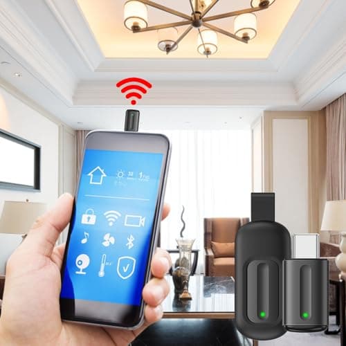 IR Remote Control Adapter – Black, Plug And Play Phone Accessory, 3.5mm Audio Jack Connection, Universal Emitter, App Controlled | Smartphone, TV, Projector, School, Home, Electronics, Stream — view 5