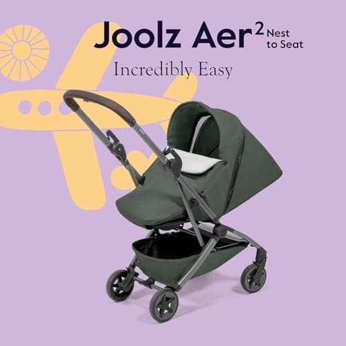 Joolz AER2 Nest to Seat for Newborn to Toddler – Easy One-Hand Fold — view 3