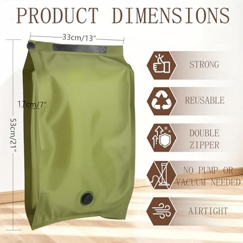Reusable Fabric Vacuum Bags for Travel Clothes — view 3