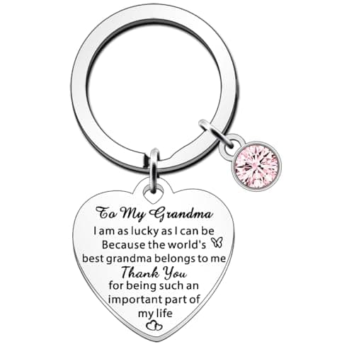 FMCC Grandma Gifts-Gifts for Grandma Birthday Christmas Mothers Day Best Grandma Gift from Granchildren Present Keyring