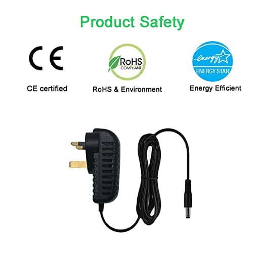myVolts 7.5V power supply adaptor compatible with Roberts DBL25CF-075200 DAB Radio - UK plug — view 3