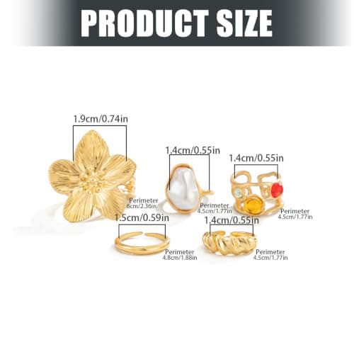 alloneslife Toe Jewelry Set Open Cuff Foot Accessory, Light gold 7112 — view 3