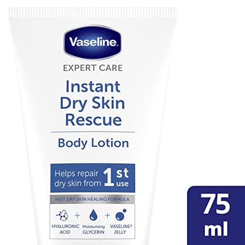 Vaseline Expert Care Instant Dry Skin Rescue Body Lotion dermatologically tested moisturiser for very dry skin 75 ml — view 2