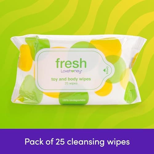 Lovehoney Intimate Care Essentials Bundle – Water-Based Lubricant, Toy Cleaner Spray & Aloe Vera Toy & Body Wipes – Travel Friendly Hygiene Set — view 3