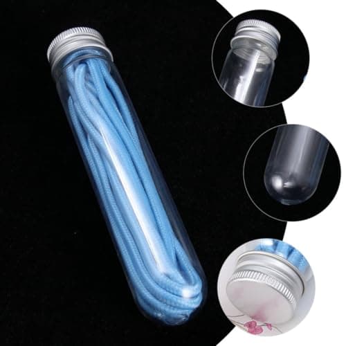 Shoelace Storage Tube with Lid 5pcs Plastic Aluminum — view 5