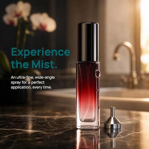 Aieino 5PCS 8ml Travel Perfume Atomiser Refillable Glass Perfume Bottle — view 6