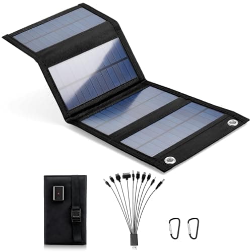 Starvortex 20W Foldable Solar Panel Charger, IP65 Portable Solar Charger