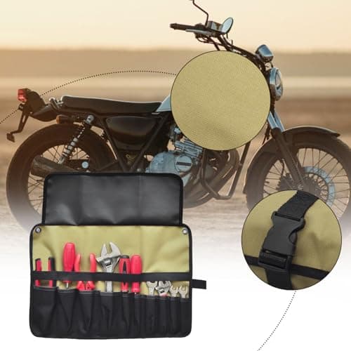 Motorcycle Multifunctional Tool Bag - Large Capacity Rolling Gear — view 2